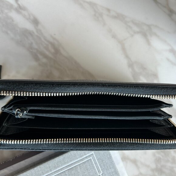 Gucci Soho wallet Zip Around Wallet Black Leather - Picture 8 of 8